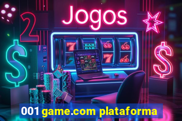 001 game.com plataforma